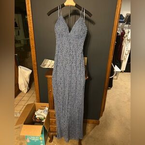 Sparkly blue formal dress | Size: M